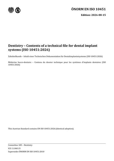 Standards PDF Cover Page