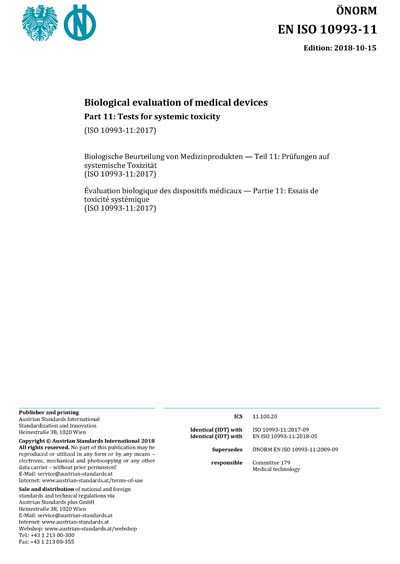 Standards PDF Cover Page