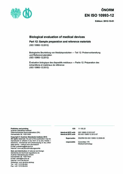 Standards PDF Cover Page