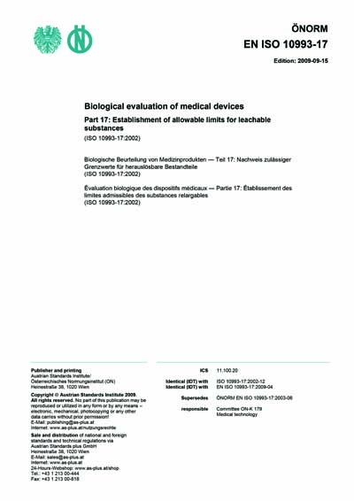 Standards PDF Cover Page