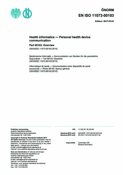 Standards PDF Cover Page