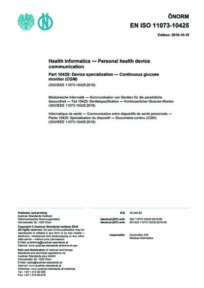 Standards PDF Cover Page