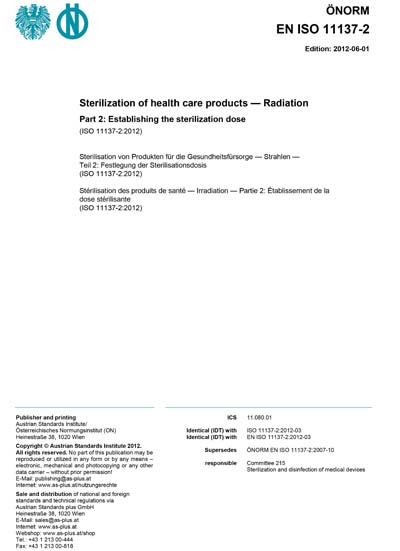 Standards PDF Cover Page