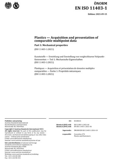 Standards PDF Cover Page