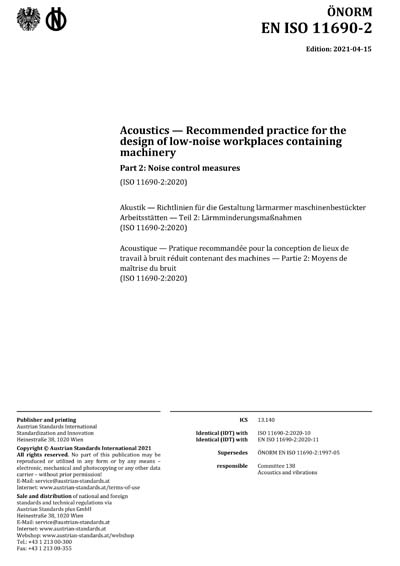 Standards PDF Cover Page