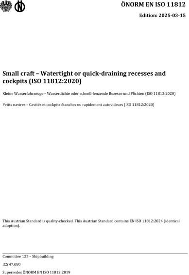 Standards PDF Cover Page