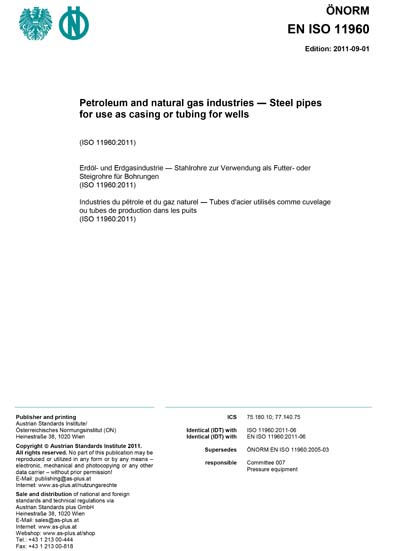 Standards PDF Cover Page