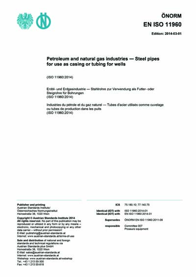 Standards PDF Cover Page