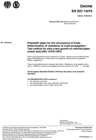 Standards PDF Cover Page