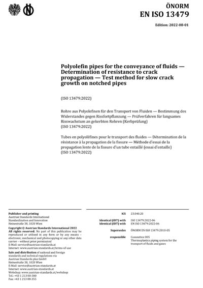 Standards PDF Cover Page