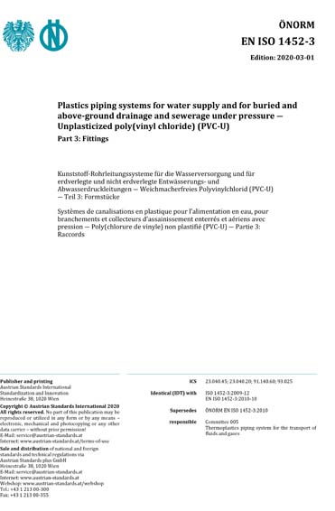 Standards PDF Cover Page