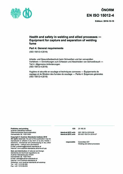Standards PDF Cover Page