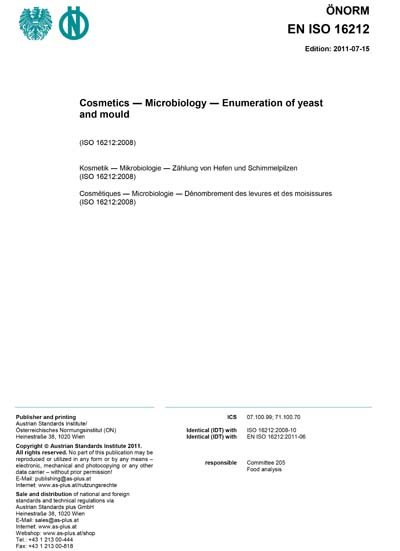 Standards PDF Cover Page