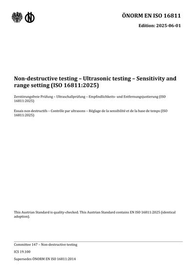 Standards PDF Cover Page