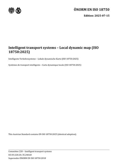 Standards PDF Cover Page