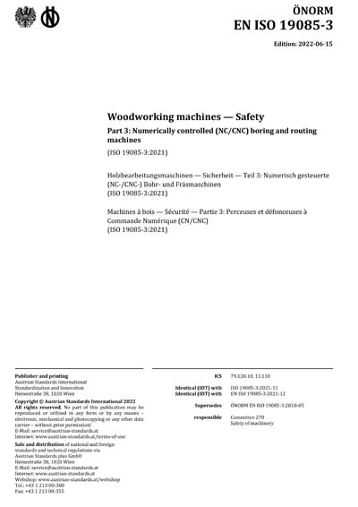 Standards PDF Cover Page