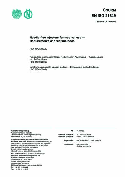 Standards PDF Cover Page