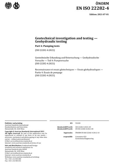 Standards PDF Cover Page