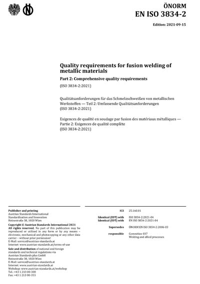 Standards PDF Cover Page