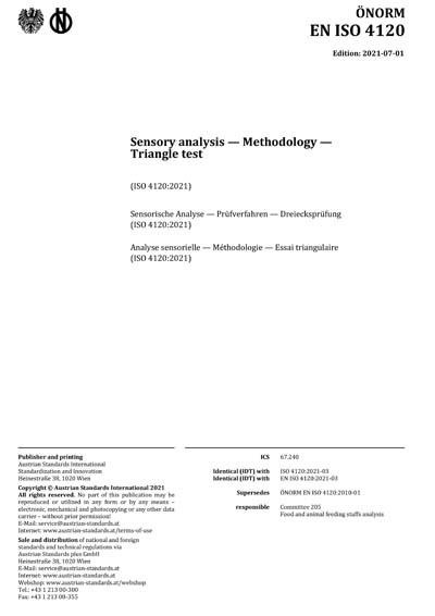 Standards PDF Cover Page