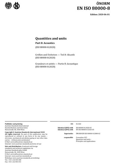 Standards PDF Cover Page