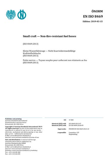 Standards PDF Cover Page