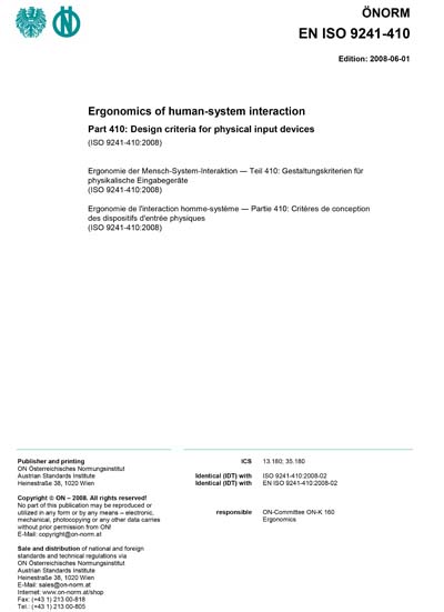 Standards PDF Cover Page