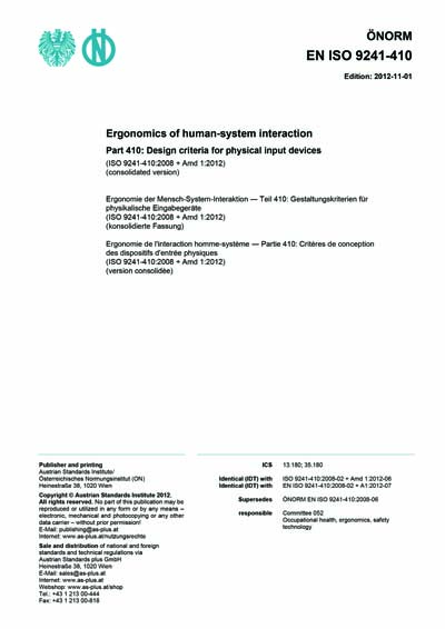 Standards PDF Cover Page