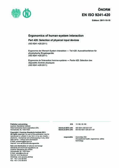 Standards PDF Cover Page