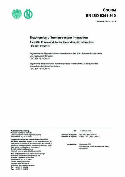 Standards PDF Cover Page