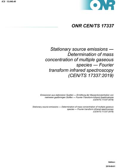Standards PDF Cover Page