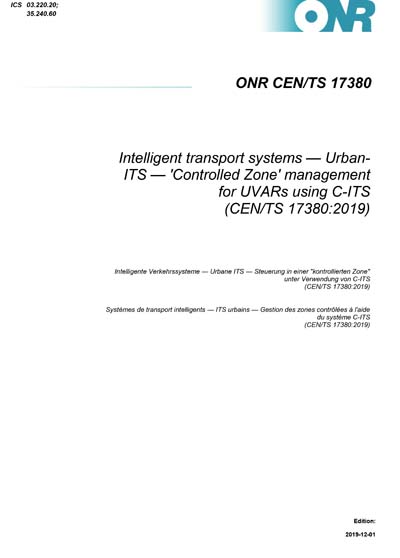 Standards PDF Cover Page