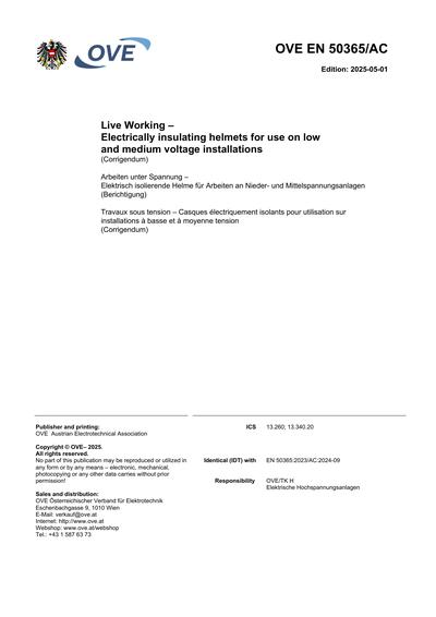 Standards PDF Cover Page