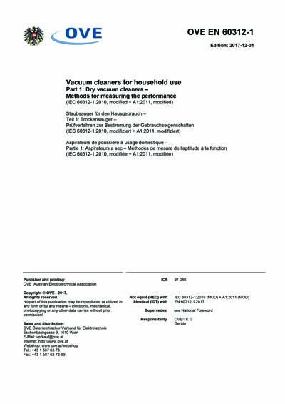 Standards PDF Cover Page