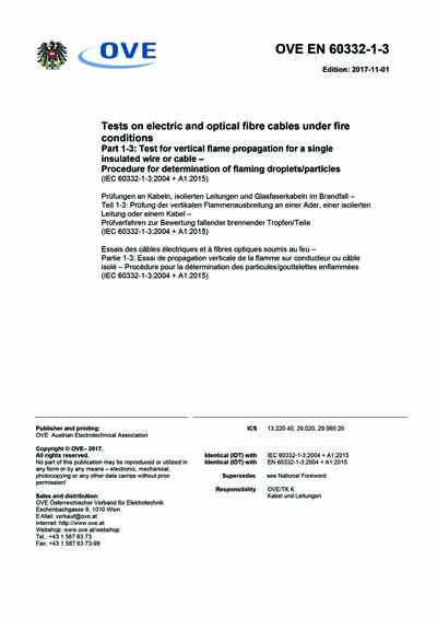 Standards PDF Cover Page