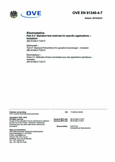 Standards PDF Cover Page