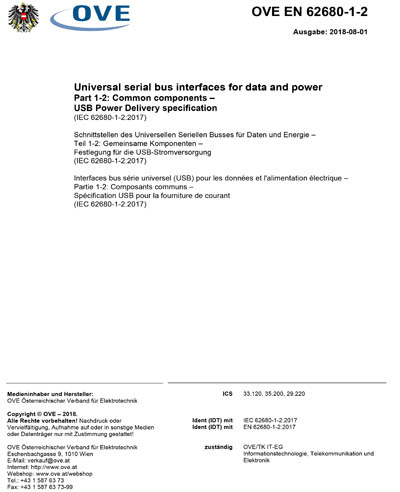 Standards PDF Cover Page