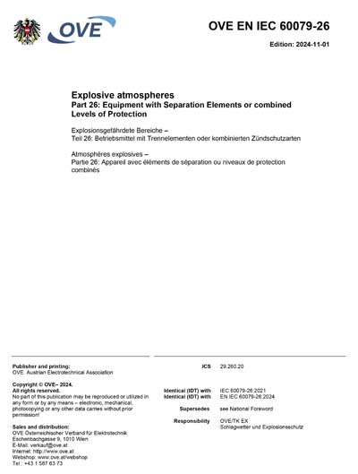 Standards PDF Cover Page