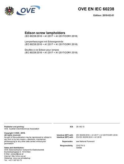 Standards PDF Cover Page