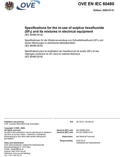 Standards PDF Cover Page