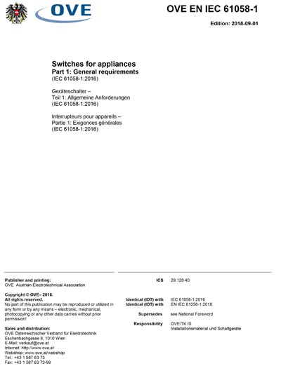 Standards PDF Cover Page