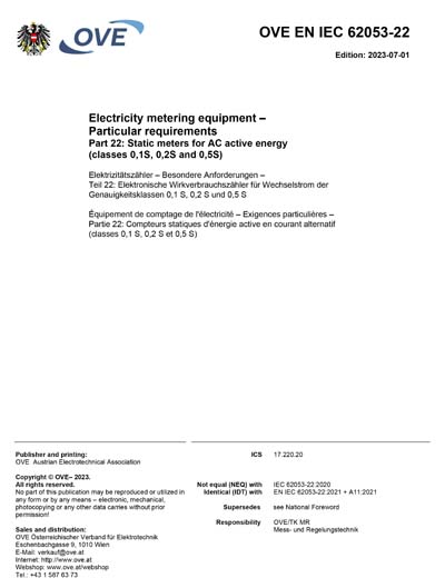 Standards PDF Cover Page
