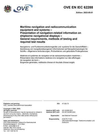 Standards PDF Cover Page