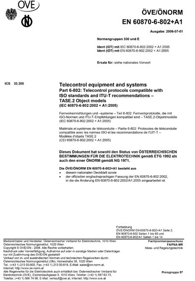 Standards PDF Cover Page