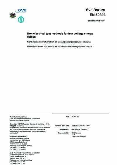 Standards PDF Cover Page