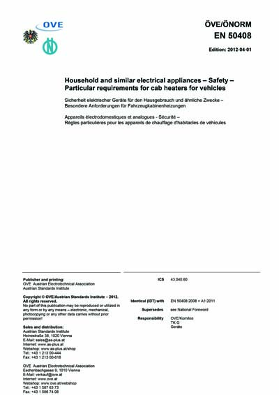 Standards PDF Cover Page