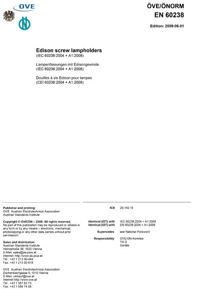 Standards PDF Cover Page