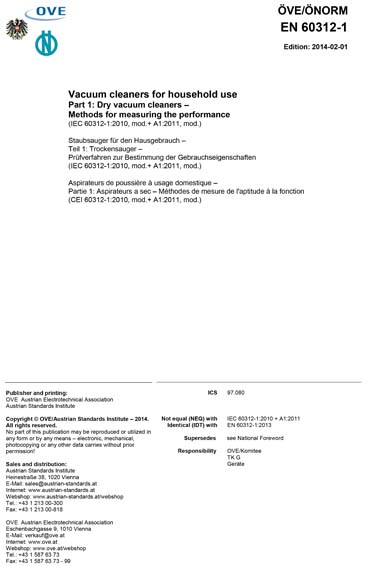 Standards PDF Cover Page