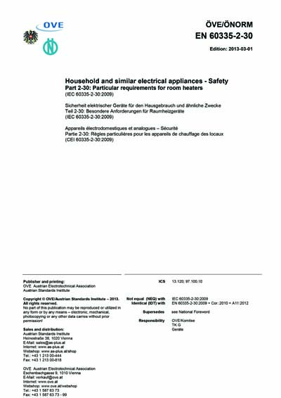 Standards PDF Cover Page