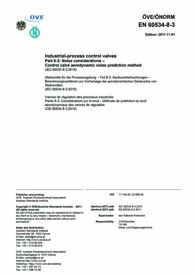 Standards PDF Cover Page